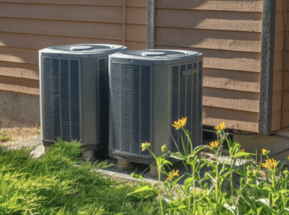 hvac units outdoors